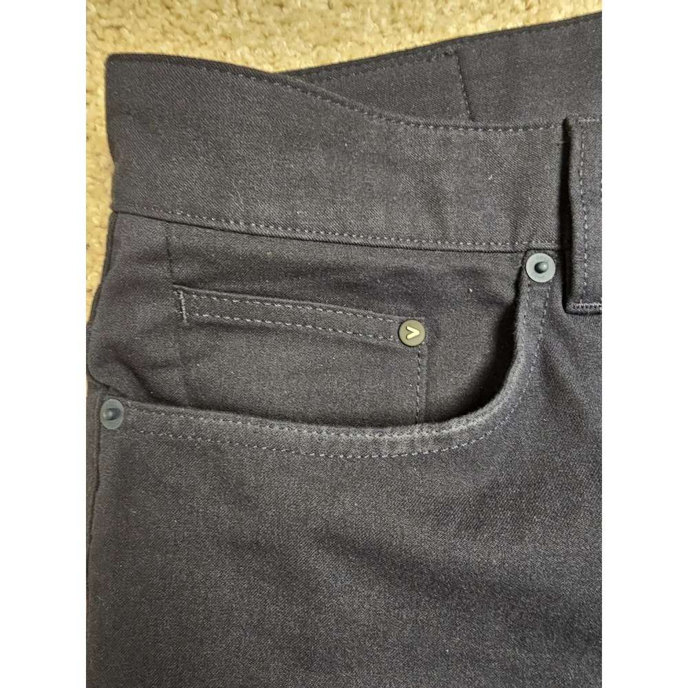 Hugo Boss Delaware Slim Fit Performance Stretch Pants Navy Blue 36/32 50477048 - Picture 3 of 11